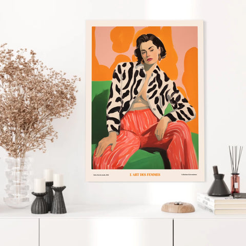 Affiche Art Des Femmes – Poster Moderne et Tendance