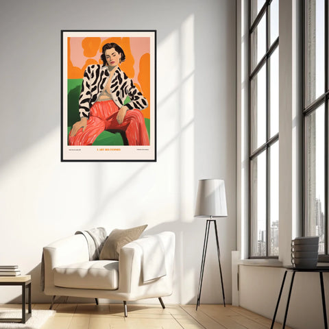 Affiche Art Des Femmes – Poster Moderne et Tendance