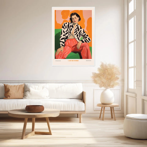 Affiche Art Des Femmes – Poster Moderne et Tendance