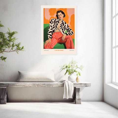 Affiche Art Des Femmes – Poster Moderne et Tendance