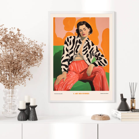 Affiche Art Des Femmes – Poster Moderne et Tendance