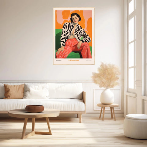 Affiche Art Des Femmes – Poster Moderne et Tendance