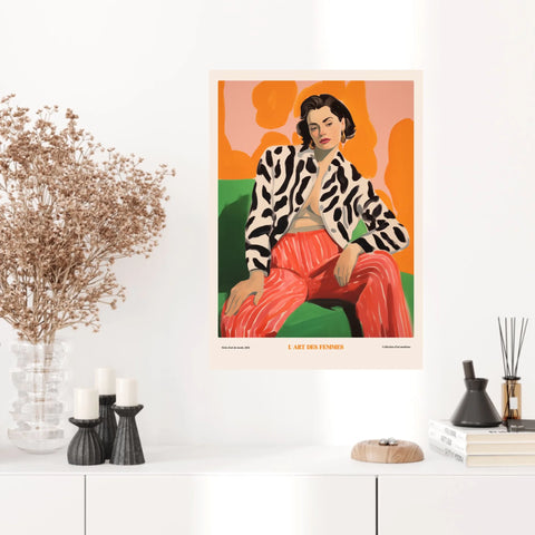 Affiche Art Des Femmes – Poster Moderne et Tendance