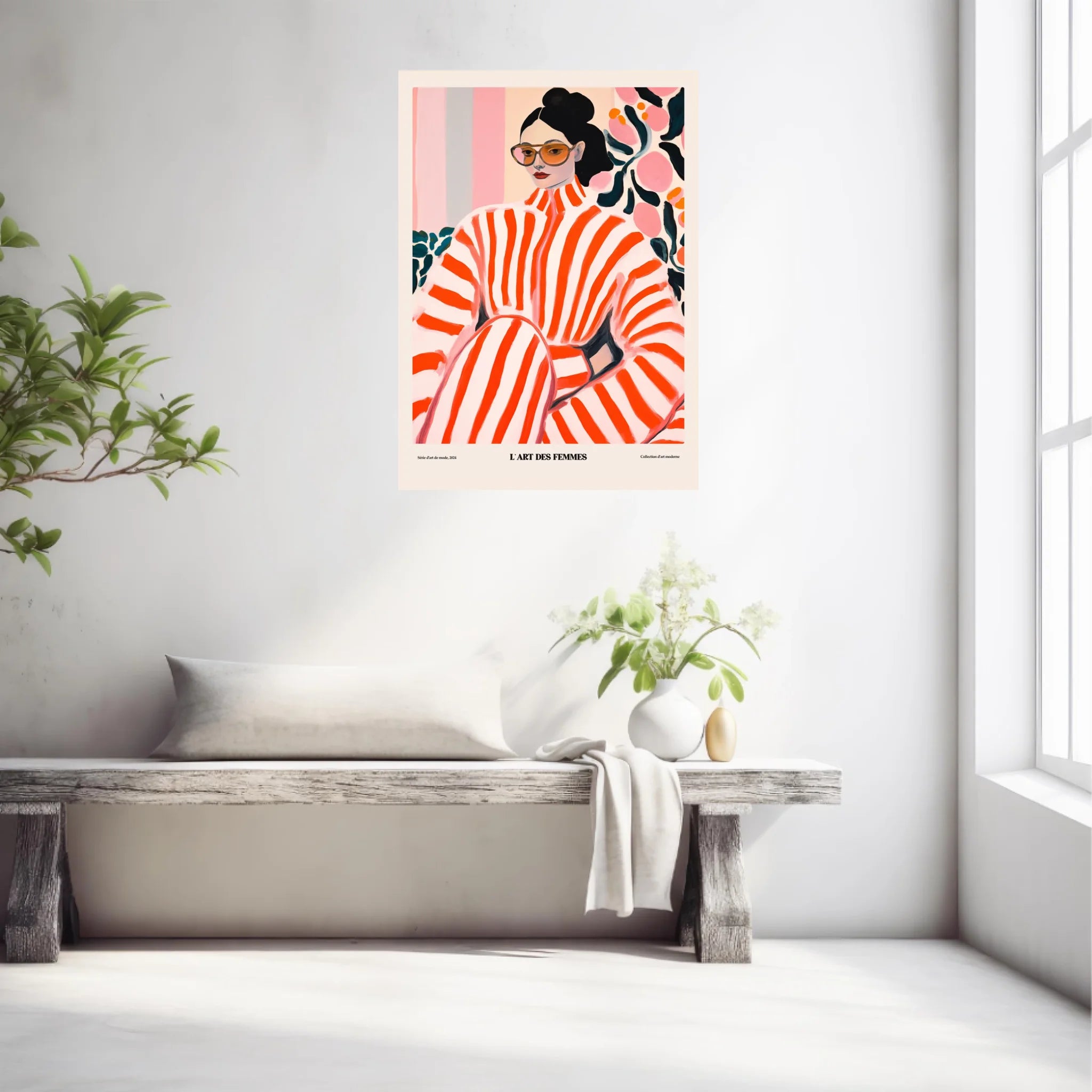 Affiche Art Des Femmes Et La Mode