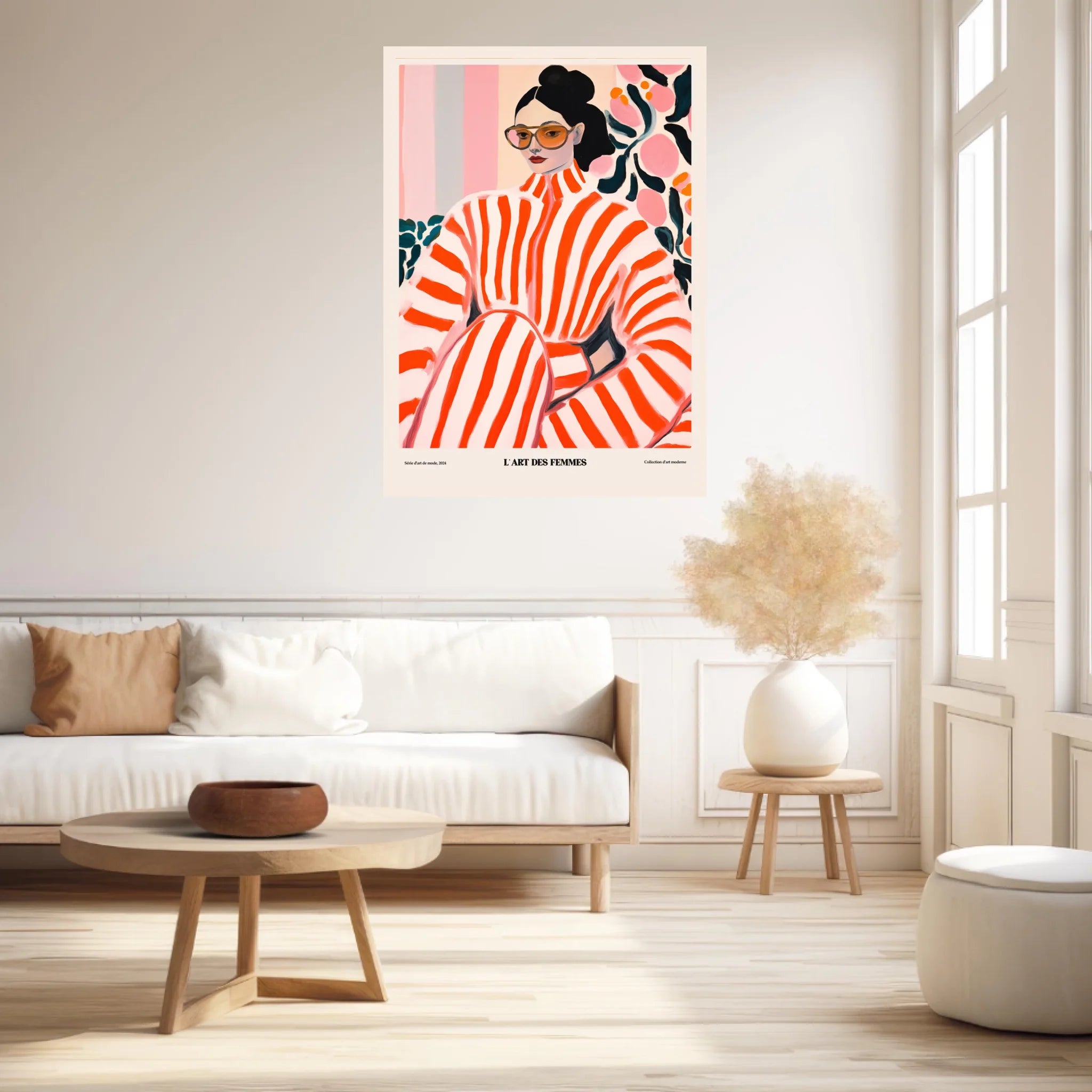 Affiche Art Des Femmes Et La Mode