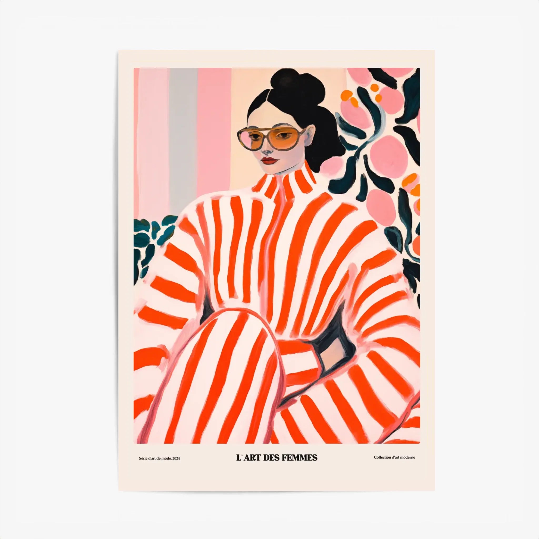Affiche Art Des Femmes Et La Mode