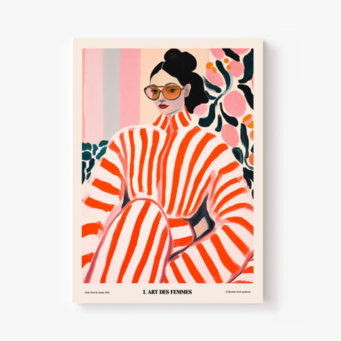 Affiche Art Des Femmes Et La Mode