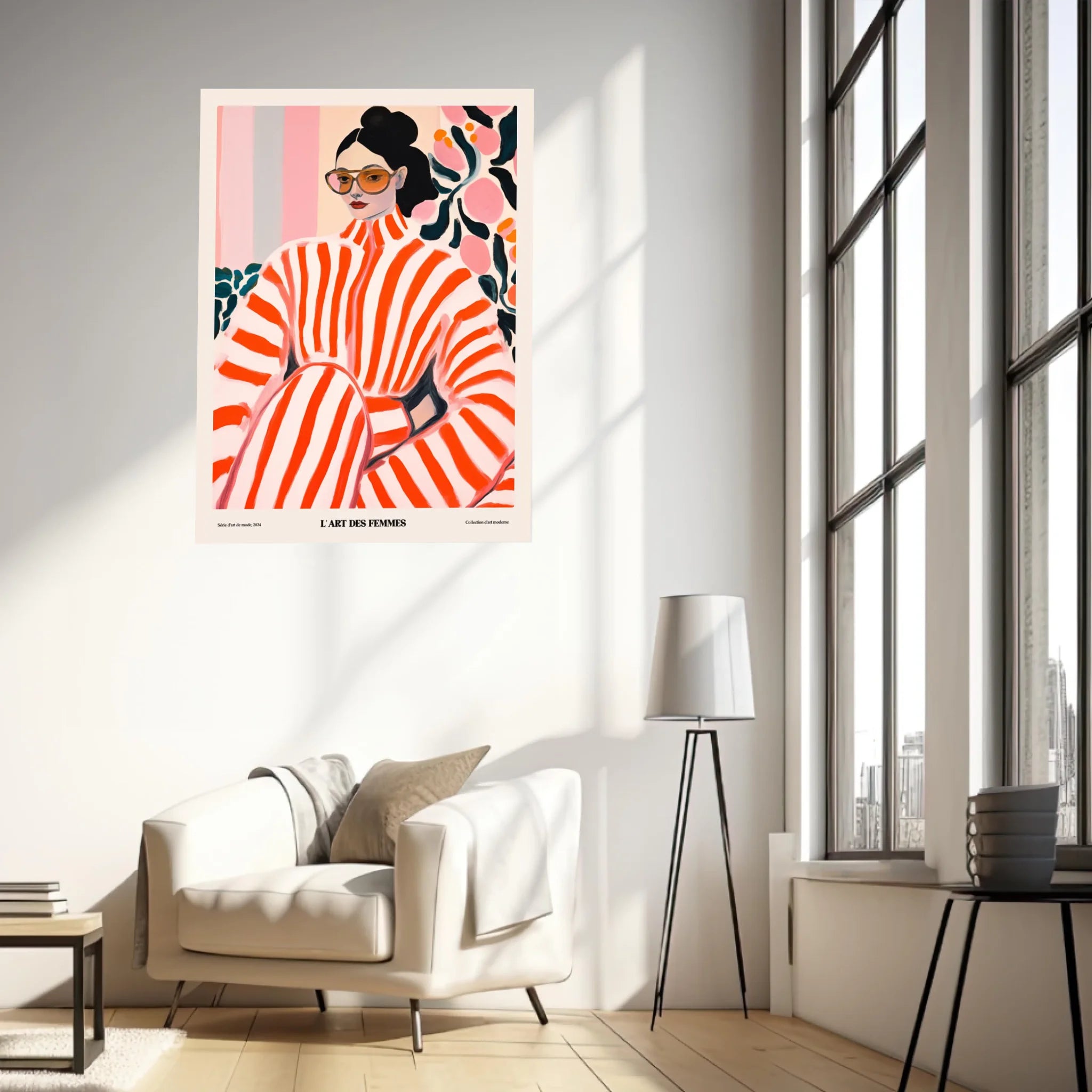 Affiche Art Des Femmes Et La Mode