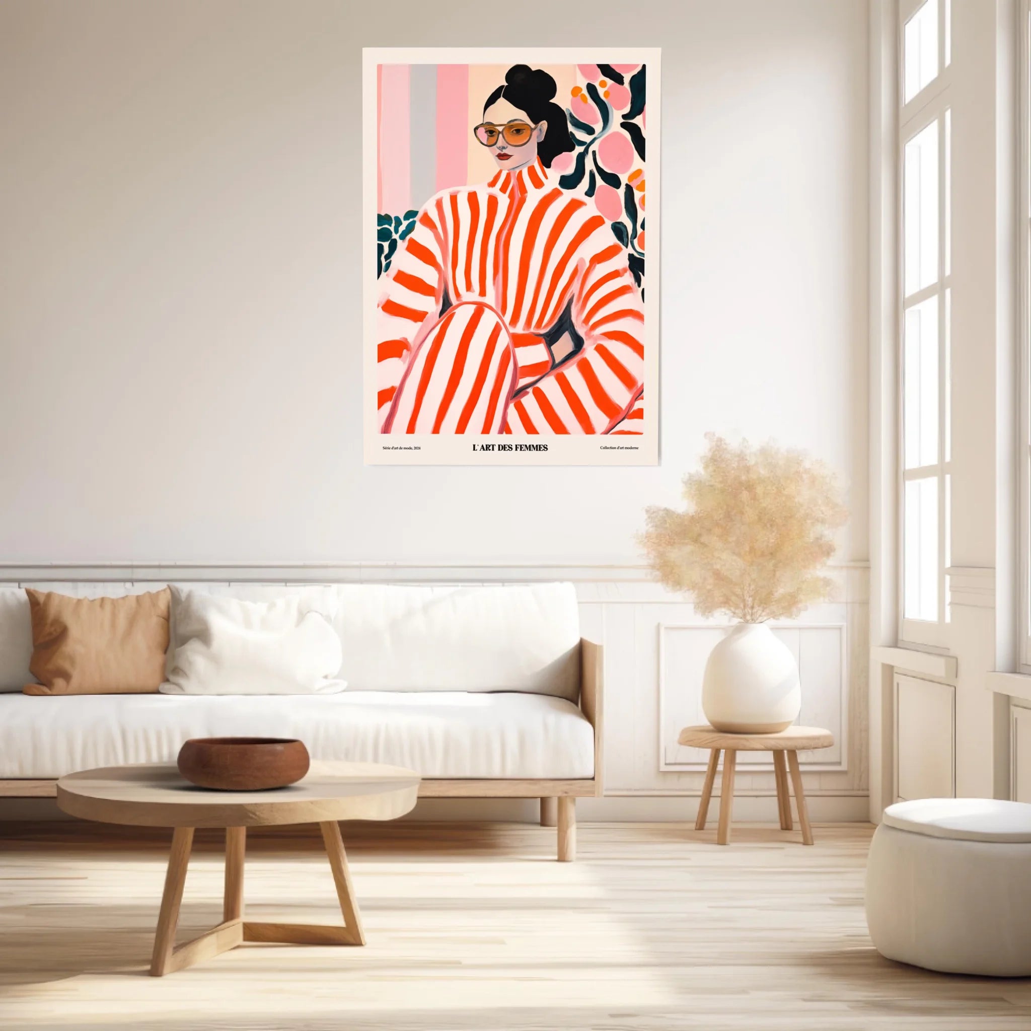 Affiche Art Des Femmes Et La Mode