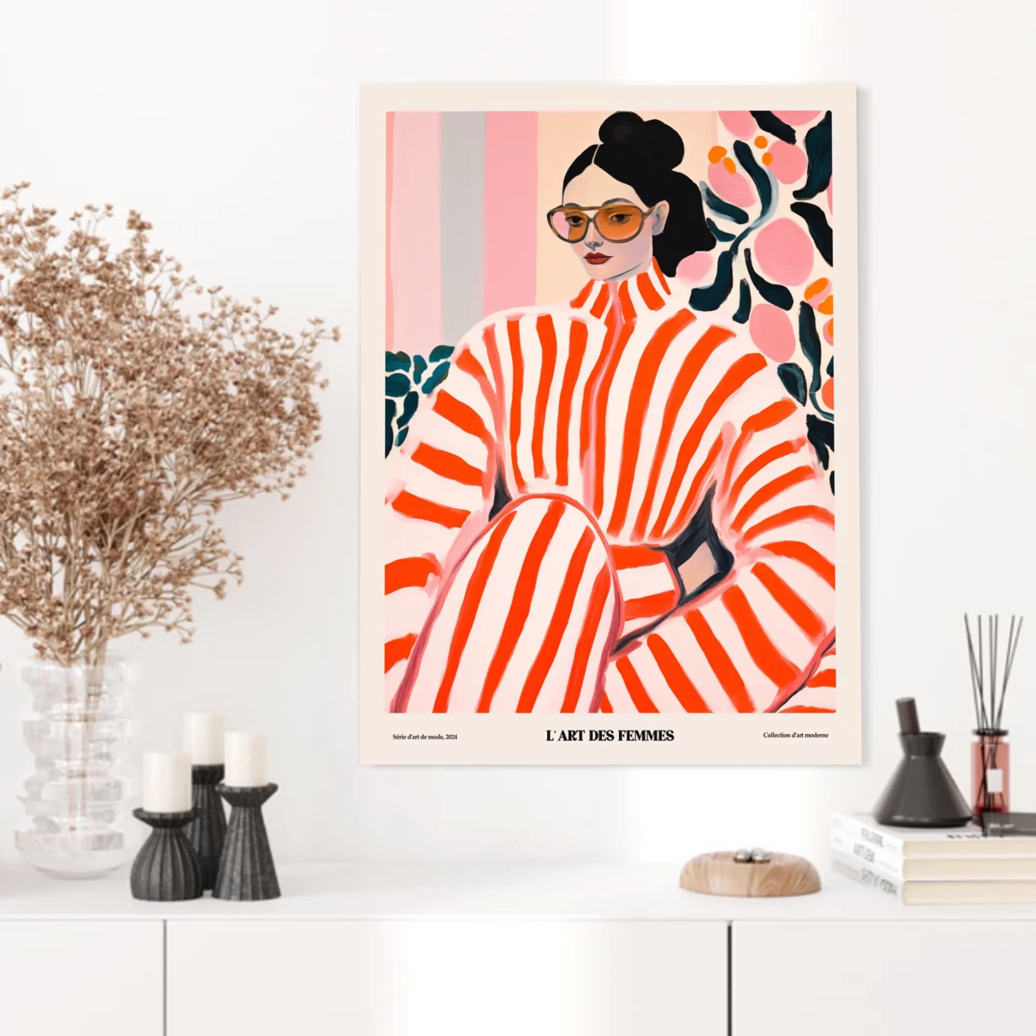 Affiche Art Des Femmes Et La Mode
