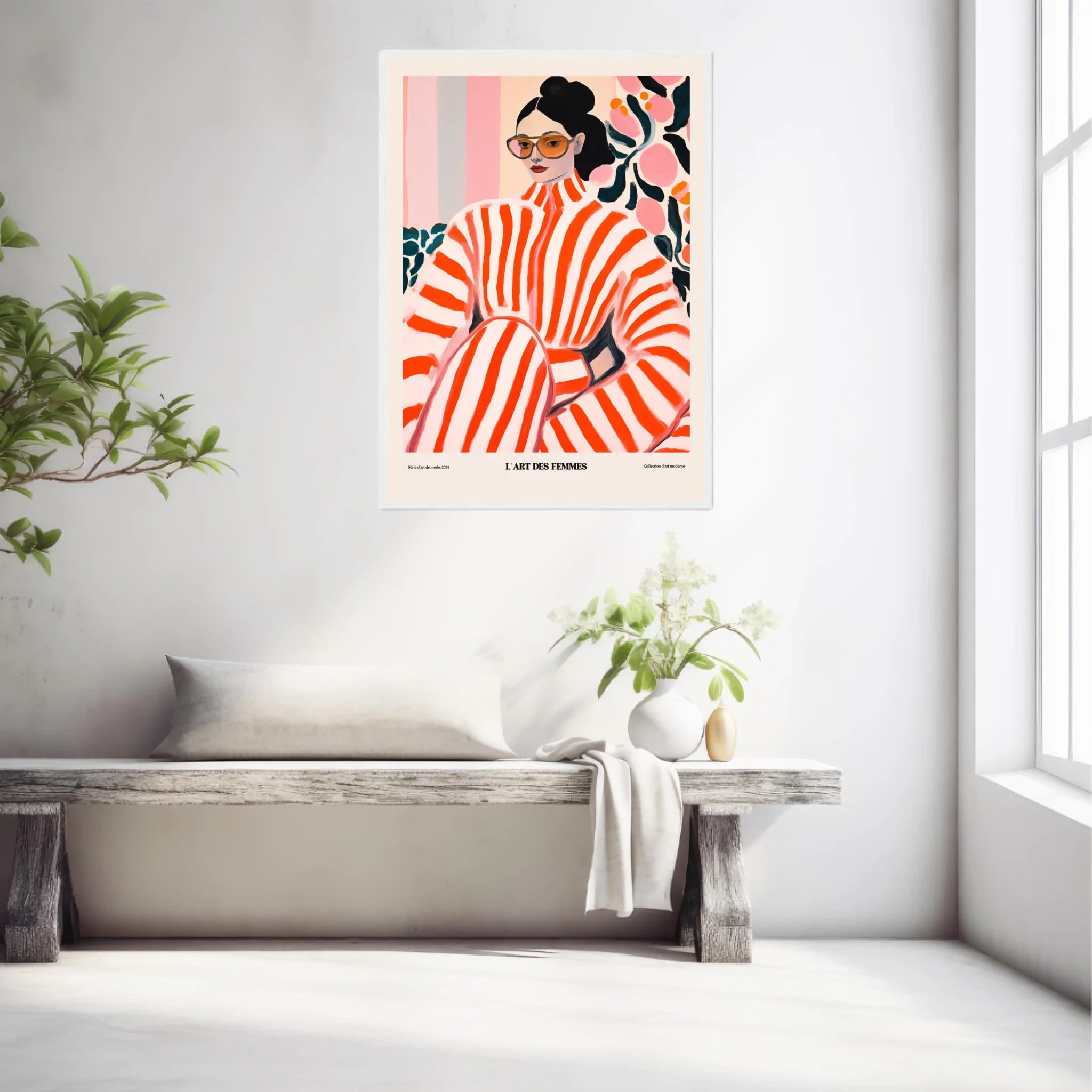 Affiche Art Des Femmes Et La Mode