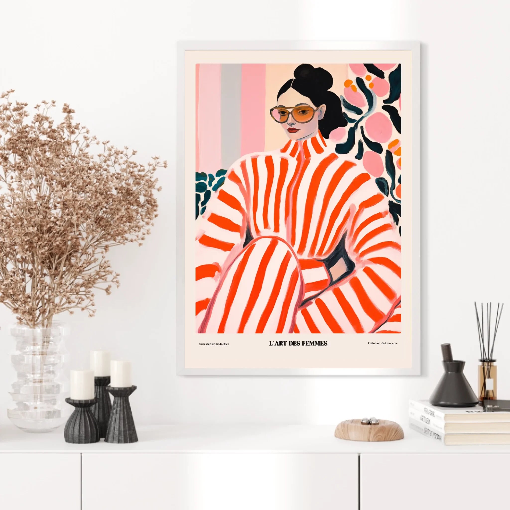 Affiche Art Des Femmes Et La Mode