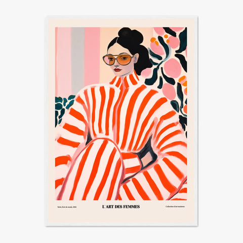 Affiche Art Des Femmes Et La Mode