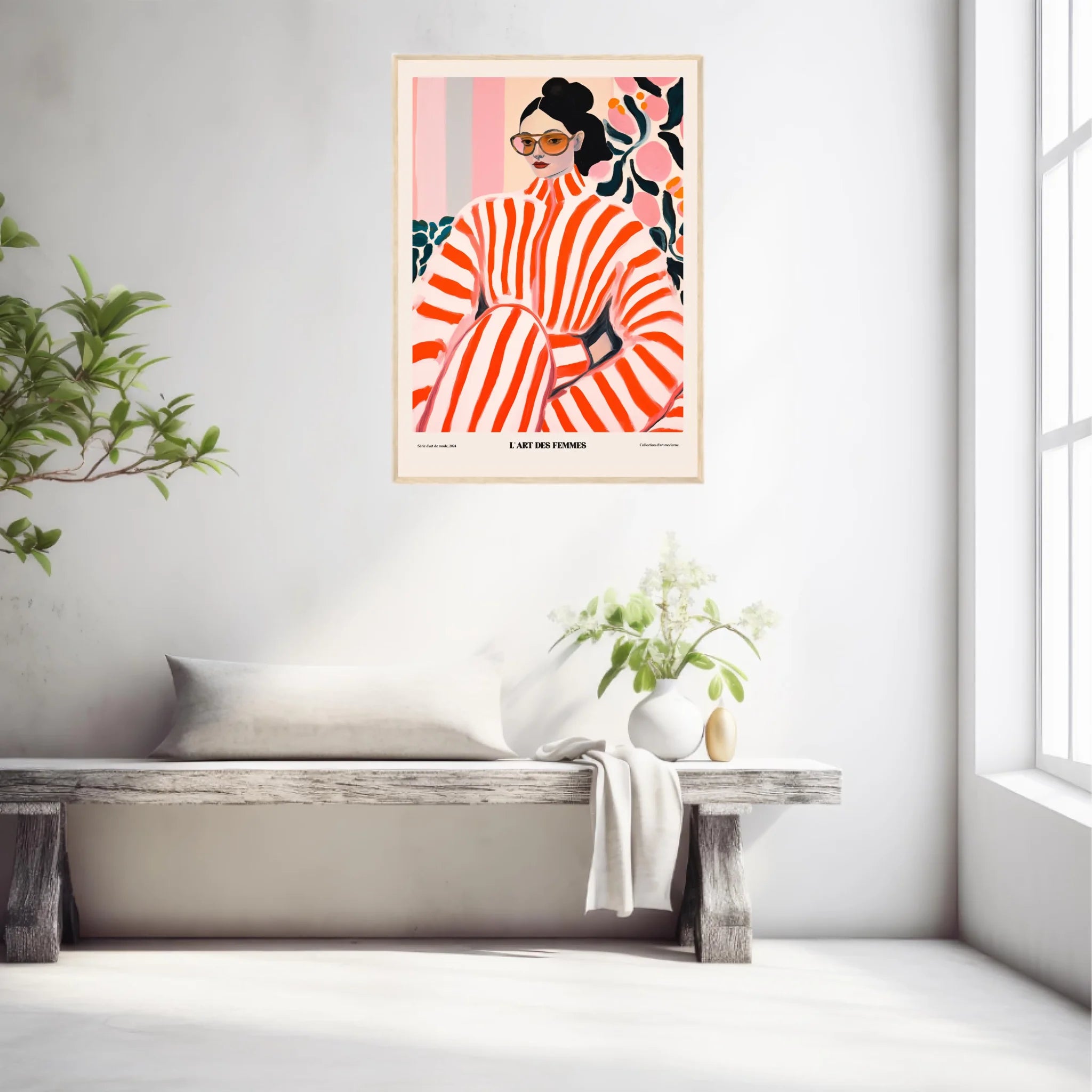 Affiche Art Des Femmes Et La Mode