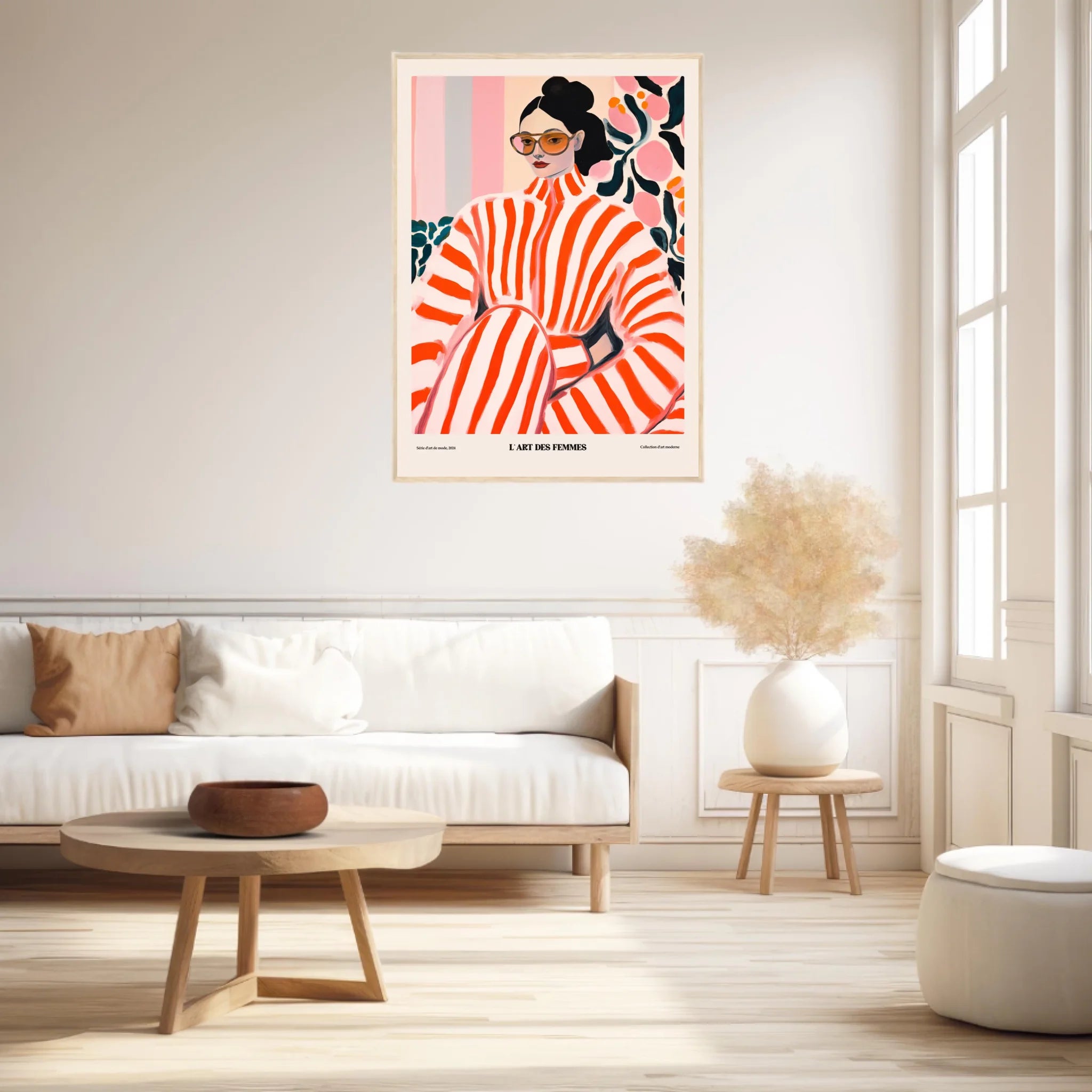 Affiche Art Des Femmes Et La Mode