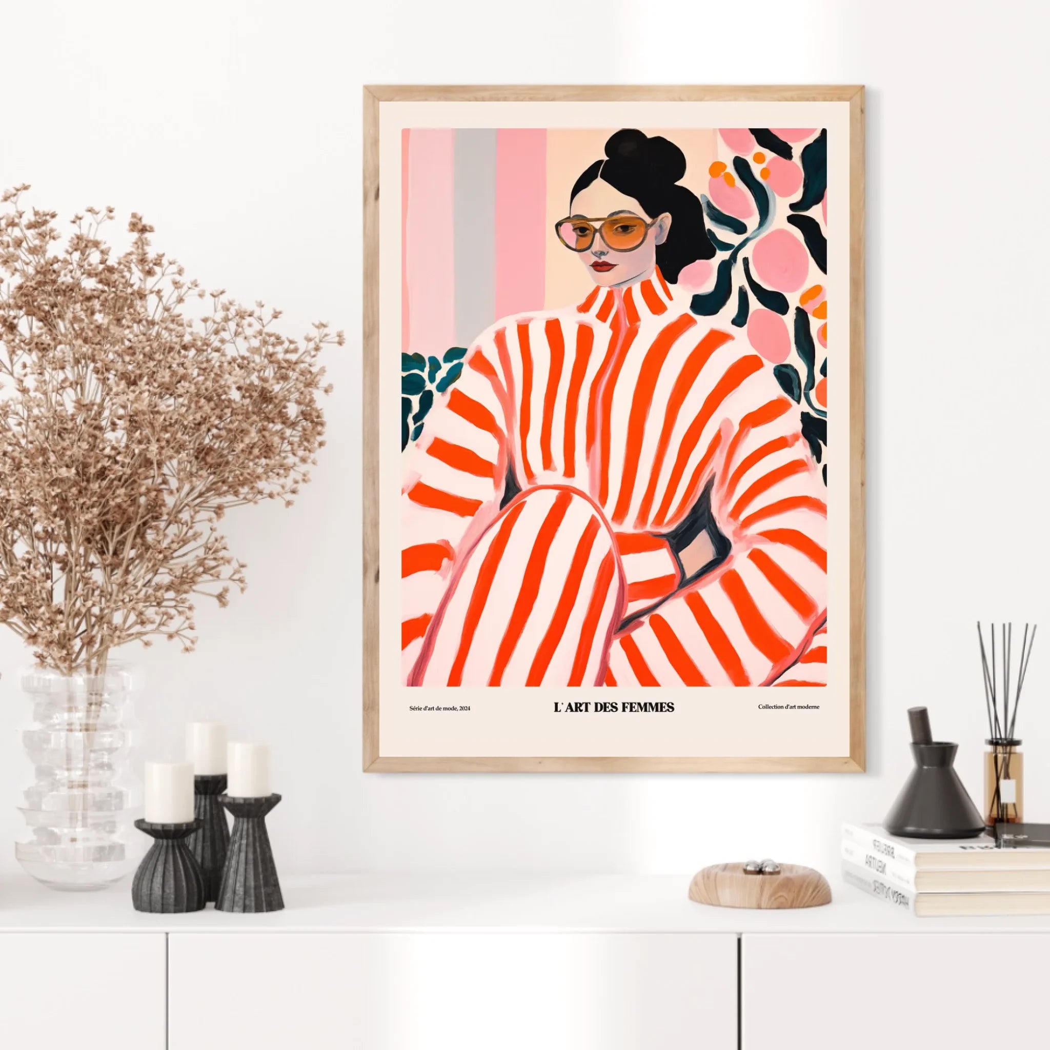 Affiche Art Des Femmes Et La Mode