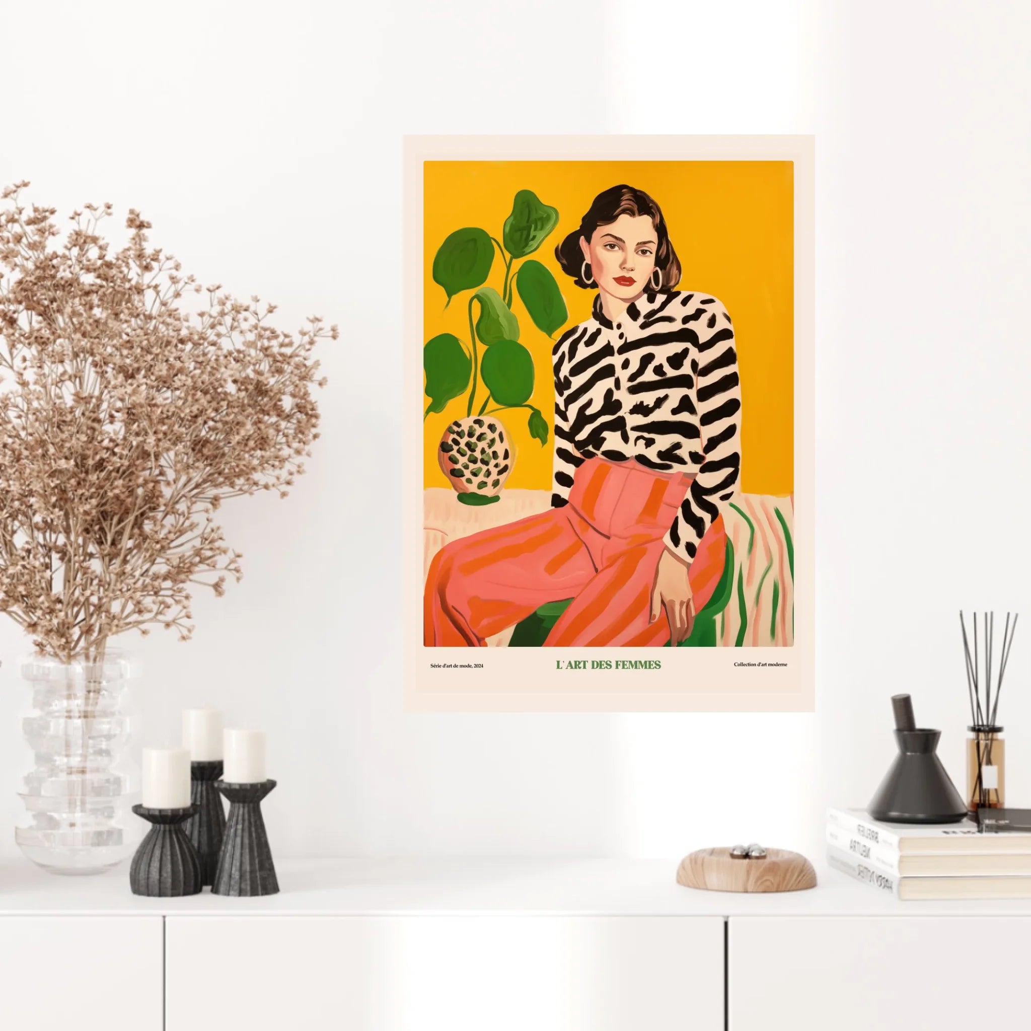 Affiche Art Des Femmes Moderne