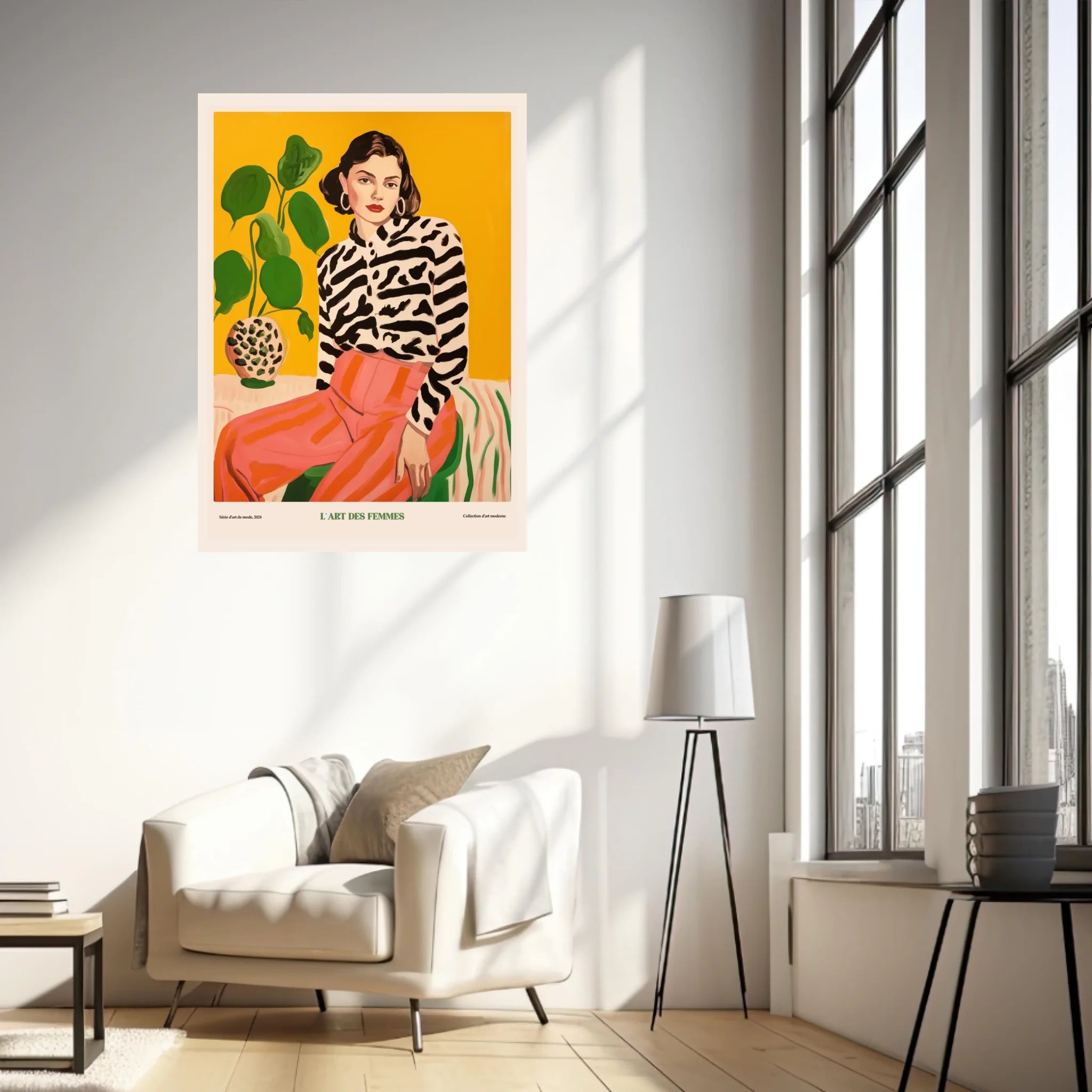 Affiche Art Des Femmes Moderne