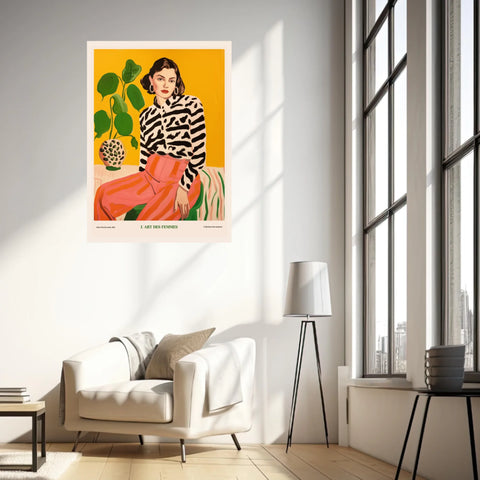 Affiche Art Des Femmes Moderne