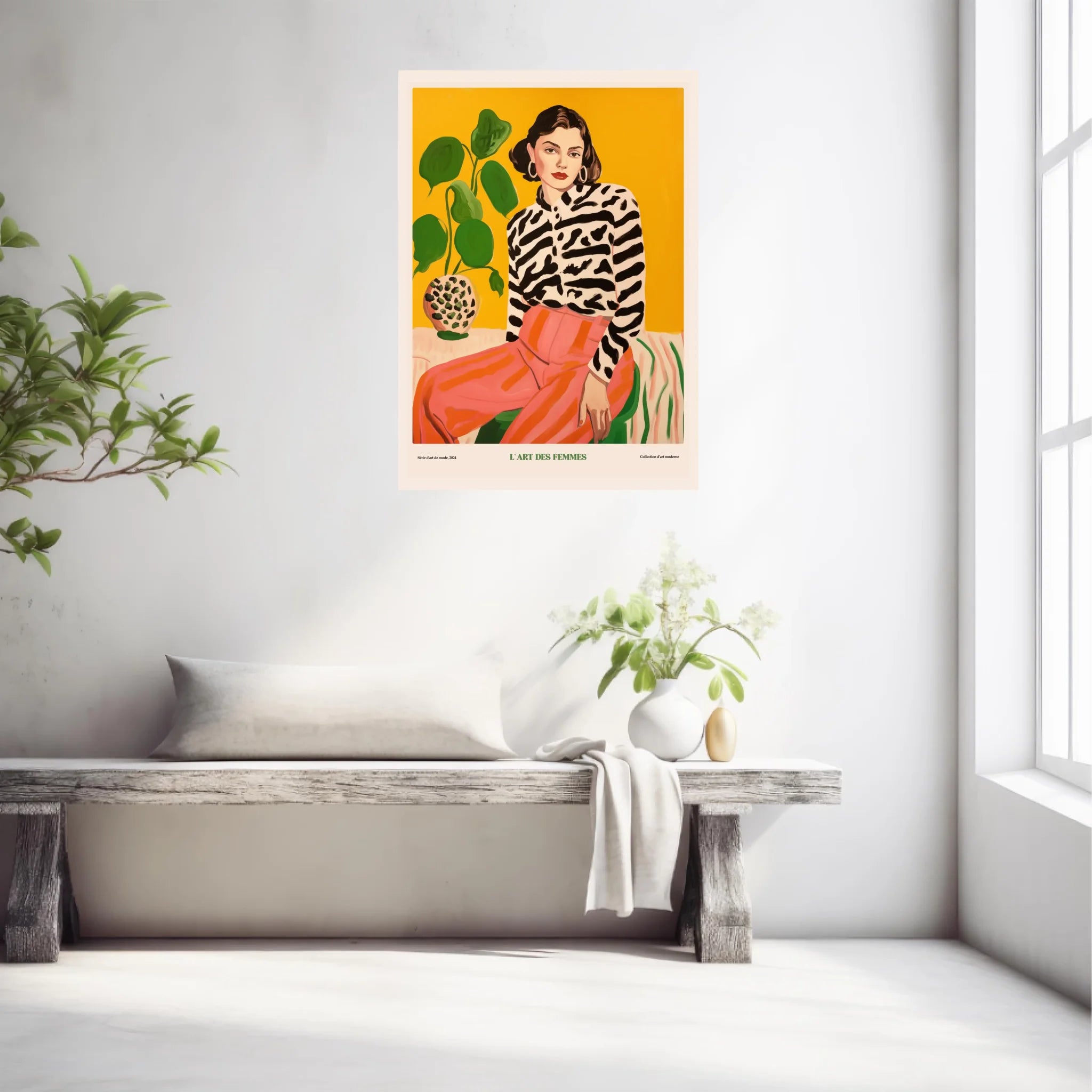 Affiche Art Des Femmes Moderne