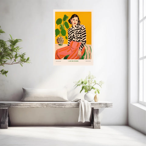 Affiche Art Des Femmes Moderne