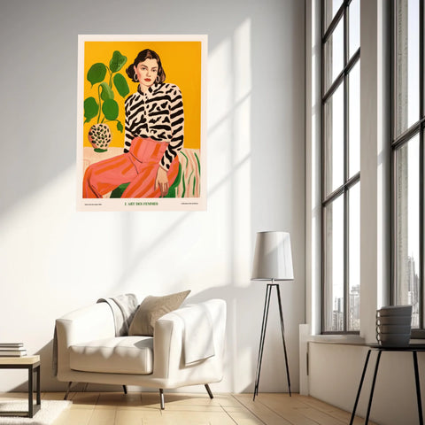 Affiche Art Des Femmes Moderne