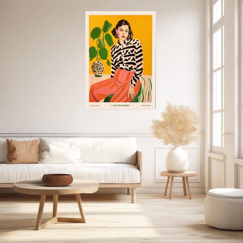 Affiche Art Des Femmes Moderne