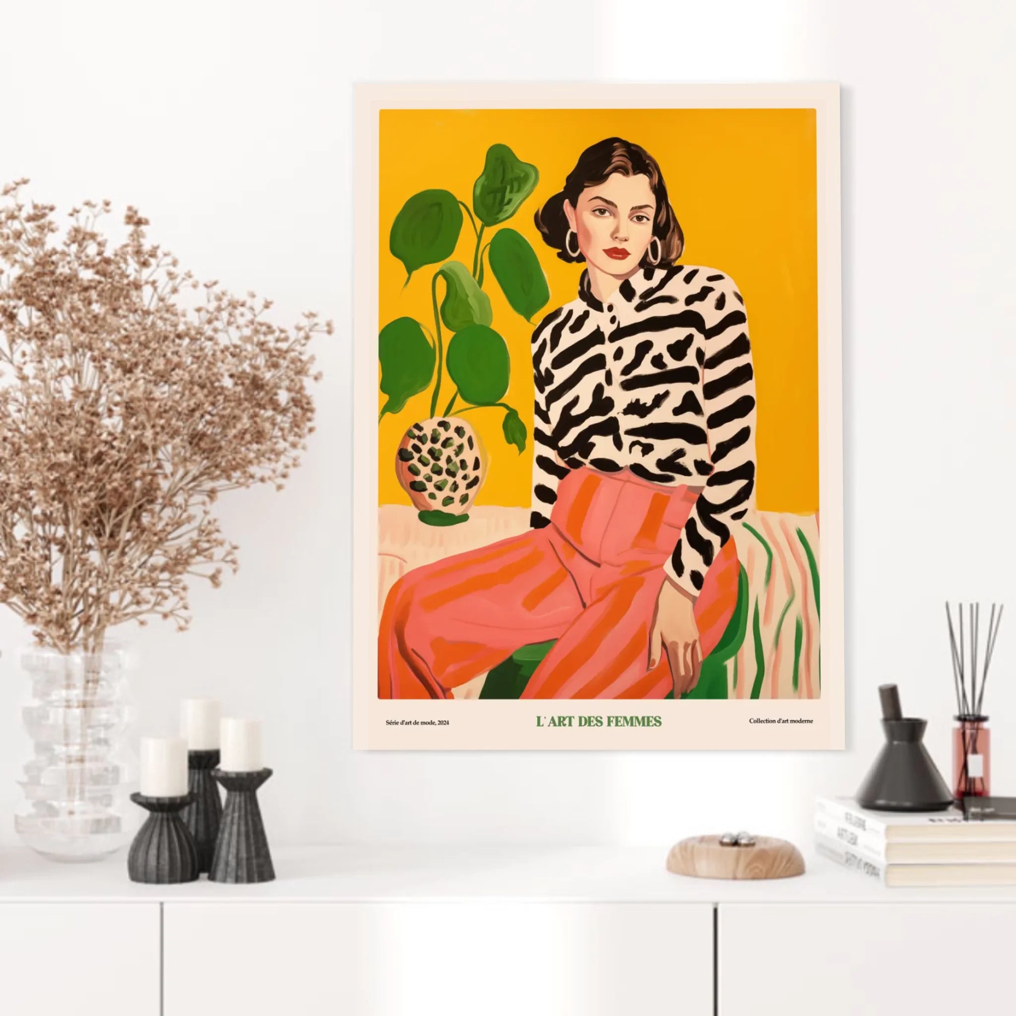 Affiche Art Des Femmes Moderne