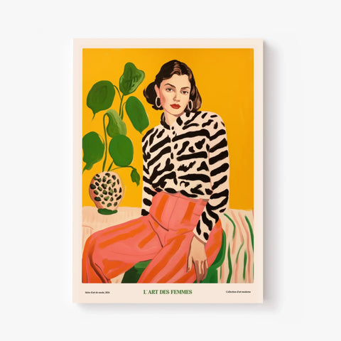 Affiche Art Des Femmes Moderne