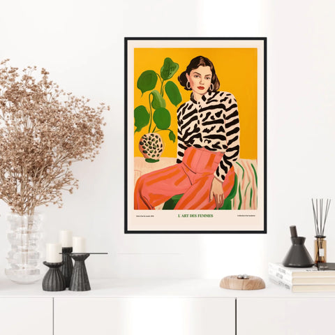 Affiche Art Des Femmes Moderne