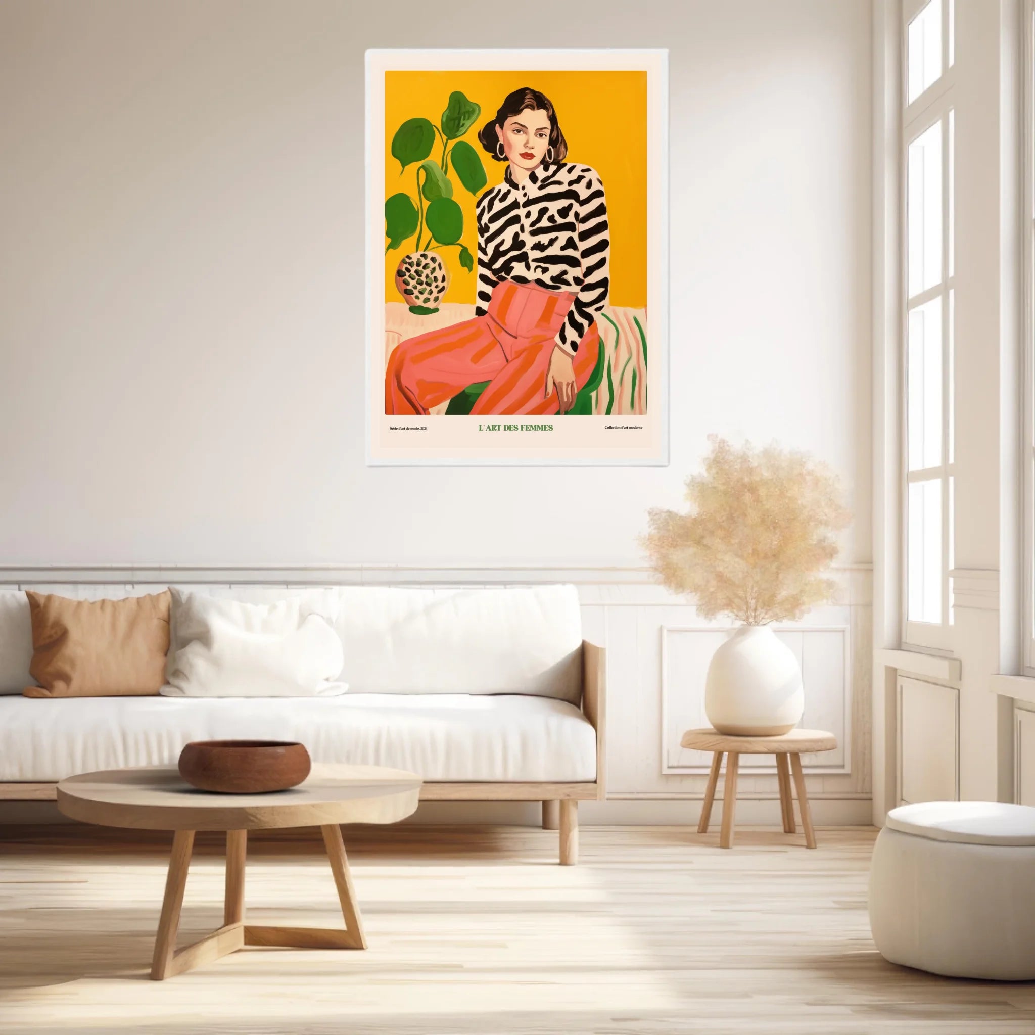 Affiche Art Des Femmes Moderne