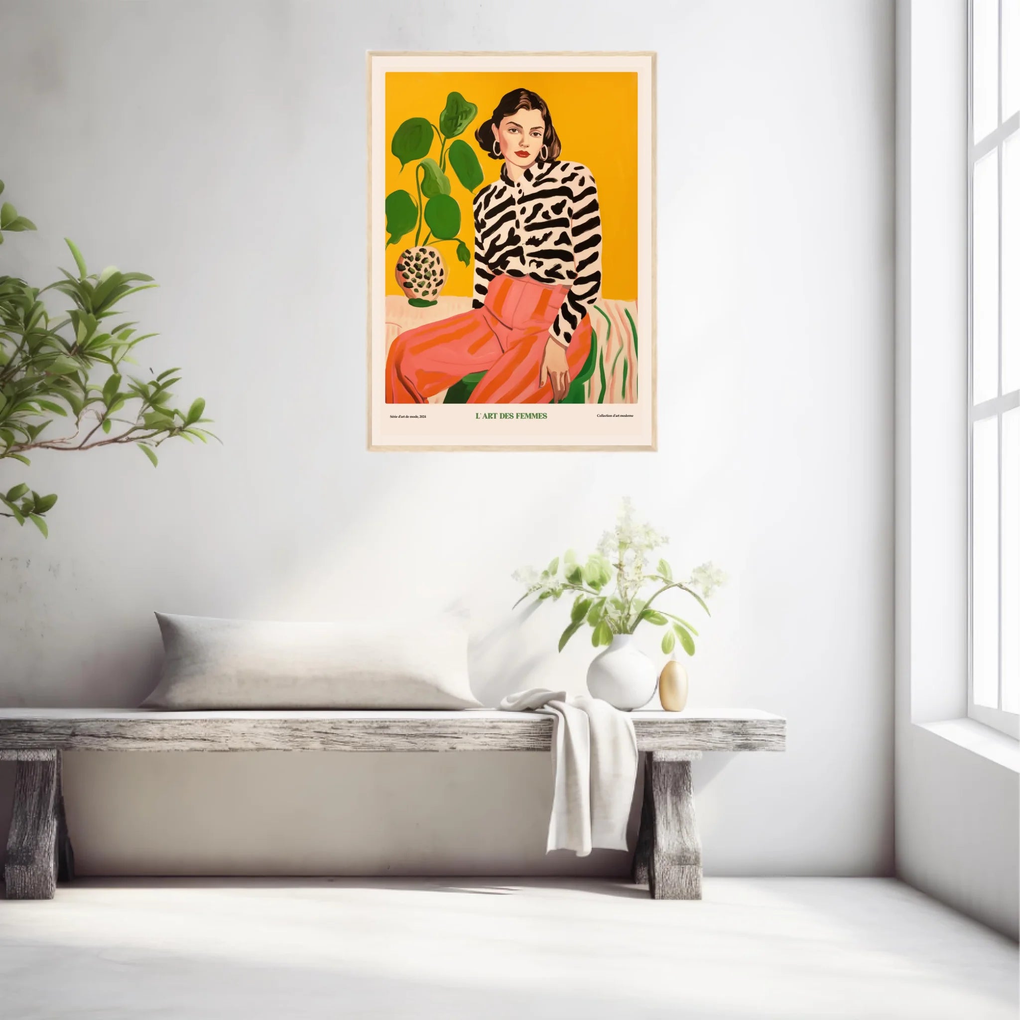 Affiche Art Des Femmes Moderne