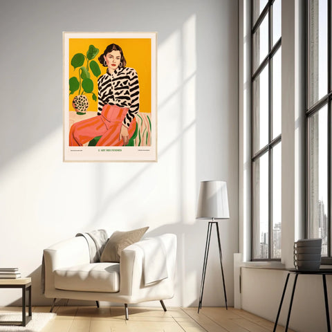 Affiche Art Des Femmes Moderne