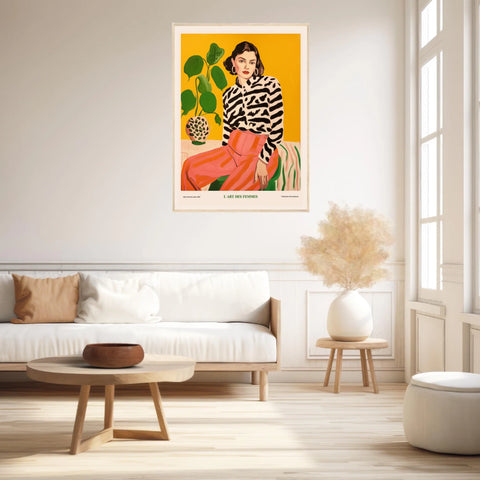 Affiche Art Des Femmes Moderne