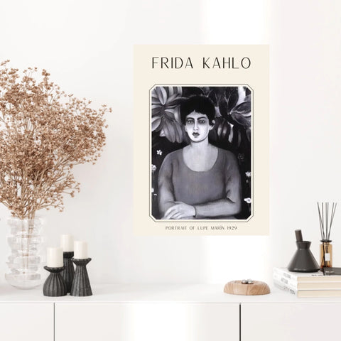 Affiche Frida Kahlo – Portrait Of Lupe Marin 1929