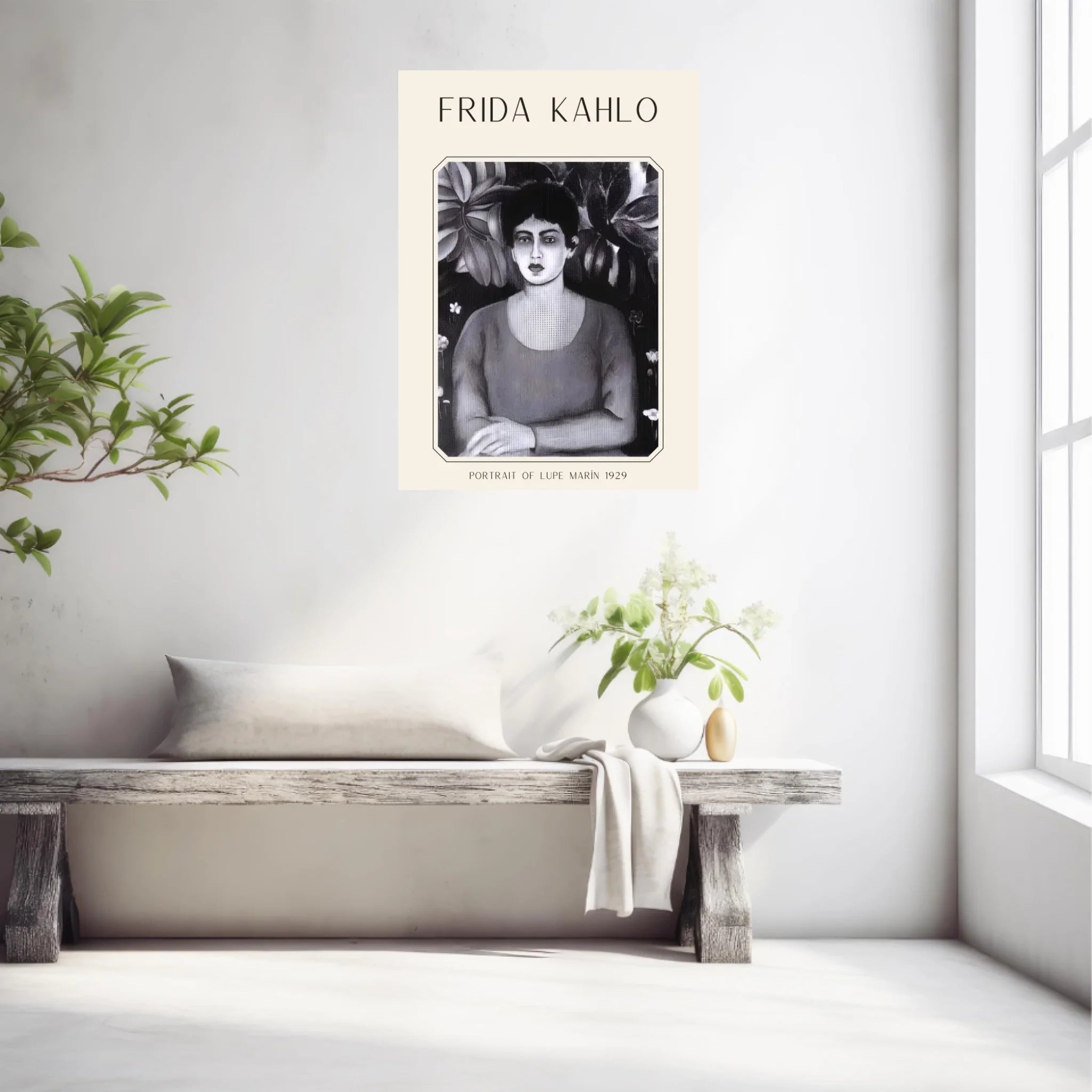 Affiche Frida Kahlo – Portrait Of Lupe Marin 1929