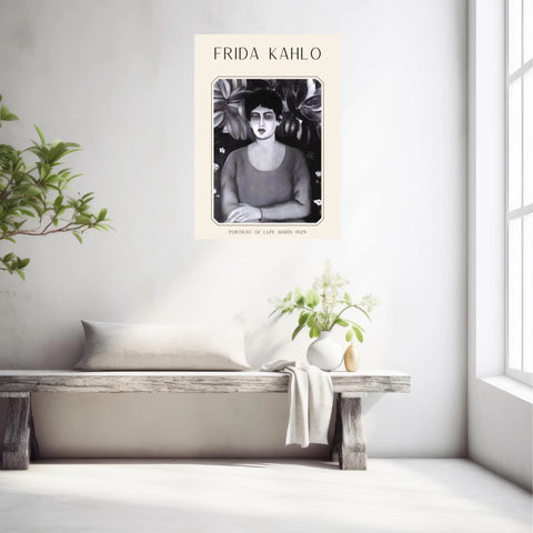 Affiche Frida Kahlo – Portrait Of Lupe Marin 1929