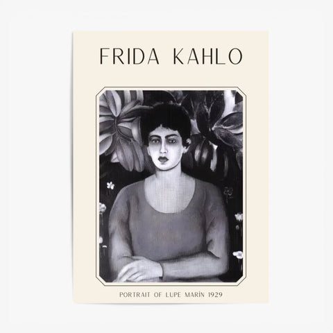 Affiche Frida Kahlo – Portrait Of Lupe Marin 1929