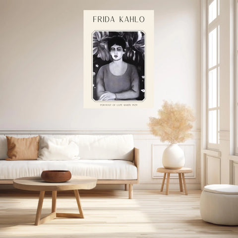 Affiche Frida Kahlo – Portrait Of Lupe Marin 1929