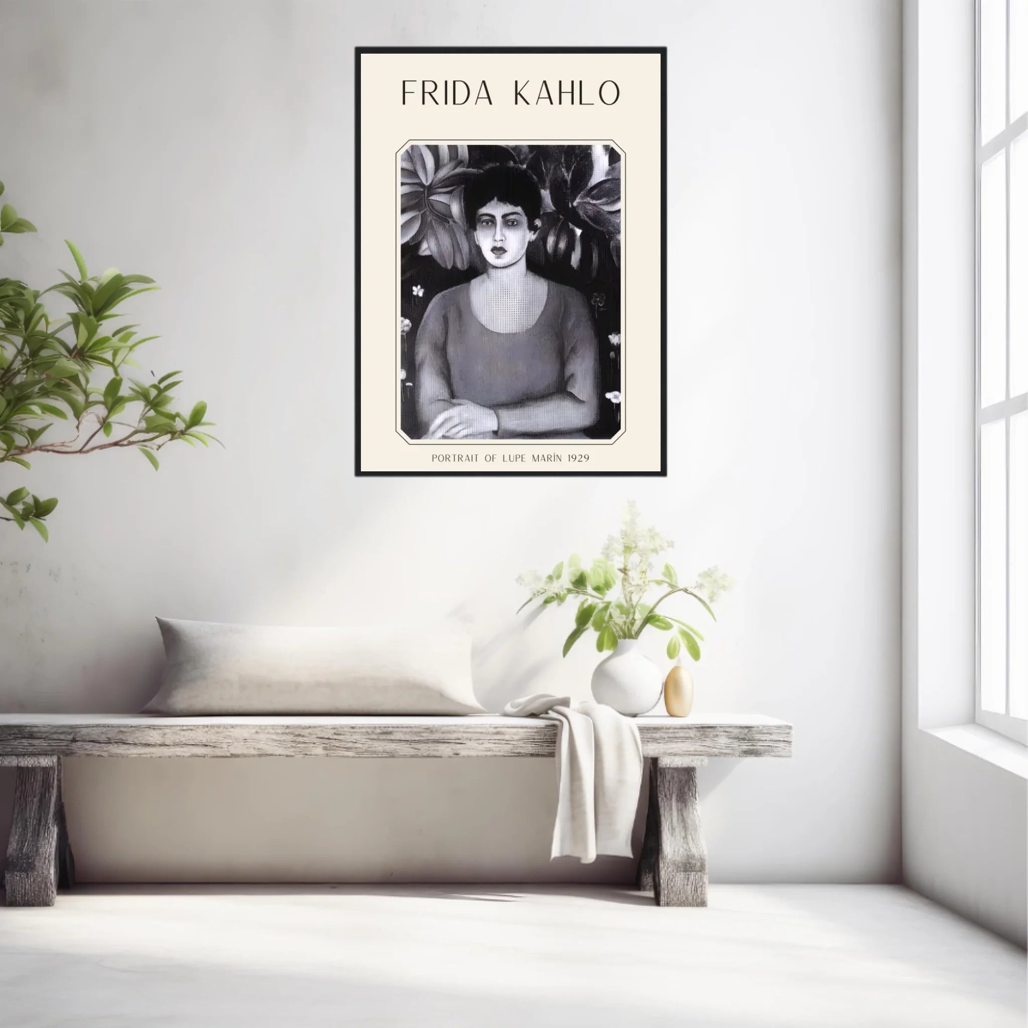 Affiche Frida Kahlo – Portrait Of Lupe Marin 1929