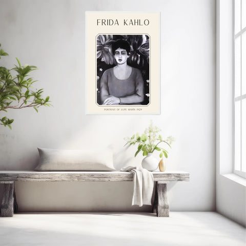 Affiche Frida Kahlo – Portrait Of Lupe Marin 1929