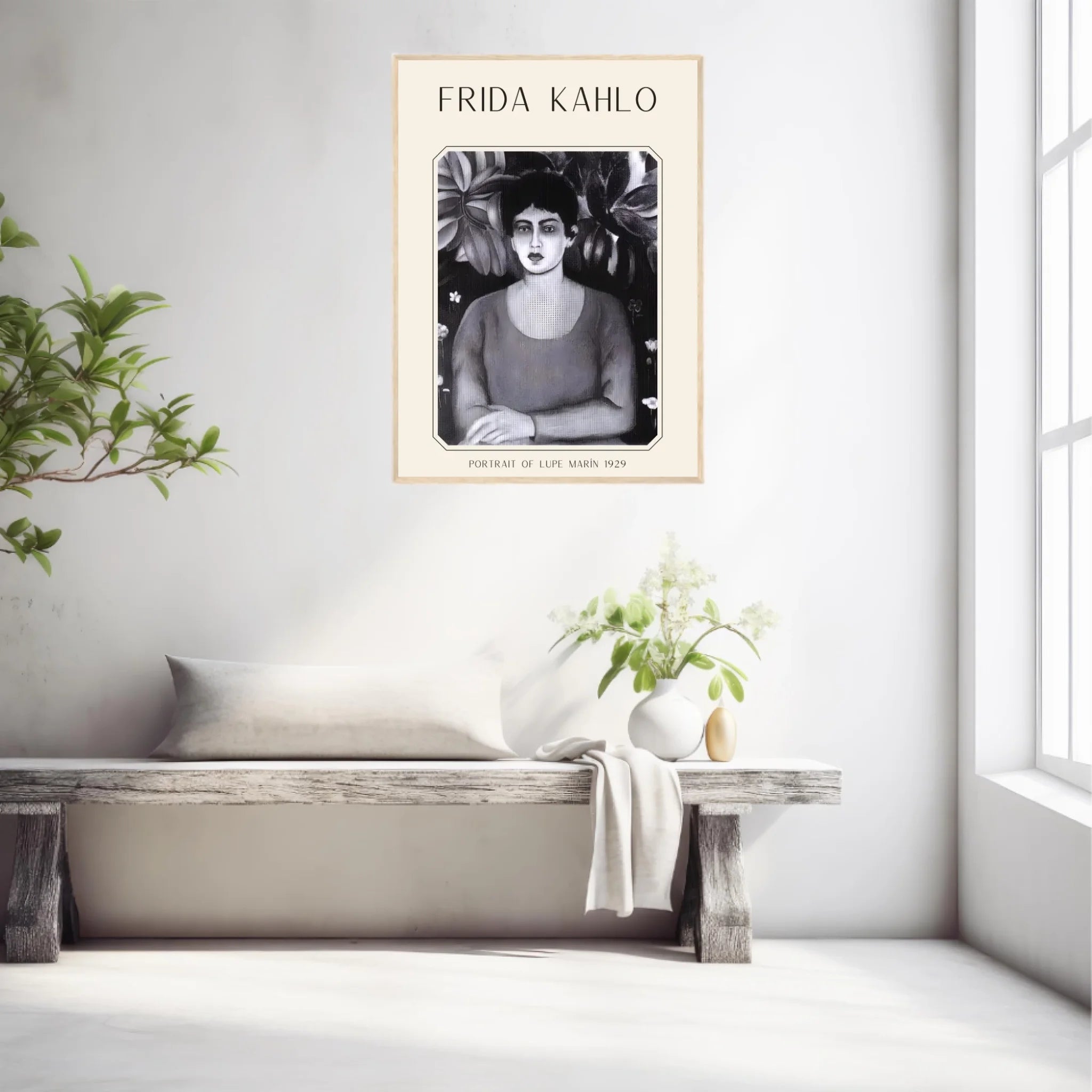 Affiche Frida Kahlo – Portrait Of Lupe Marin 1929