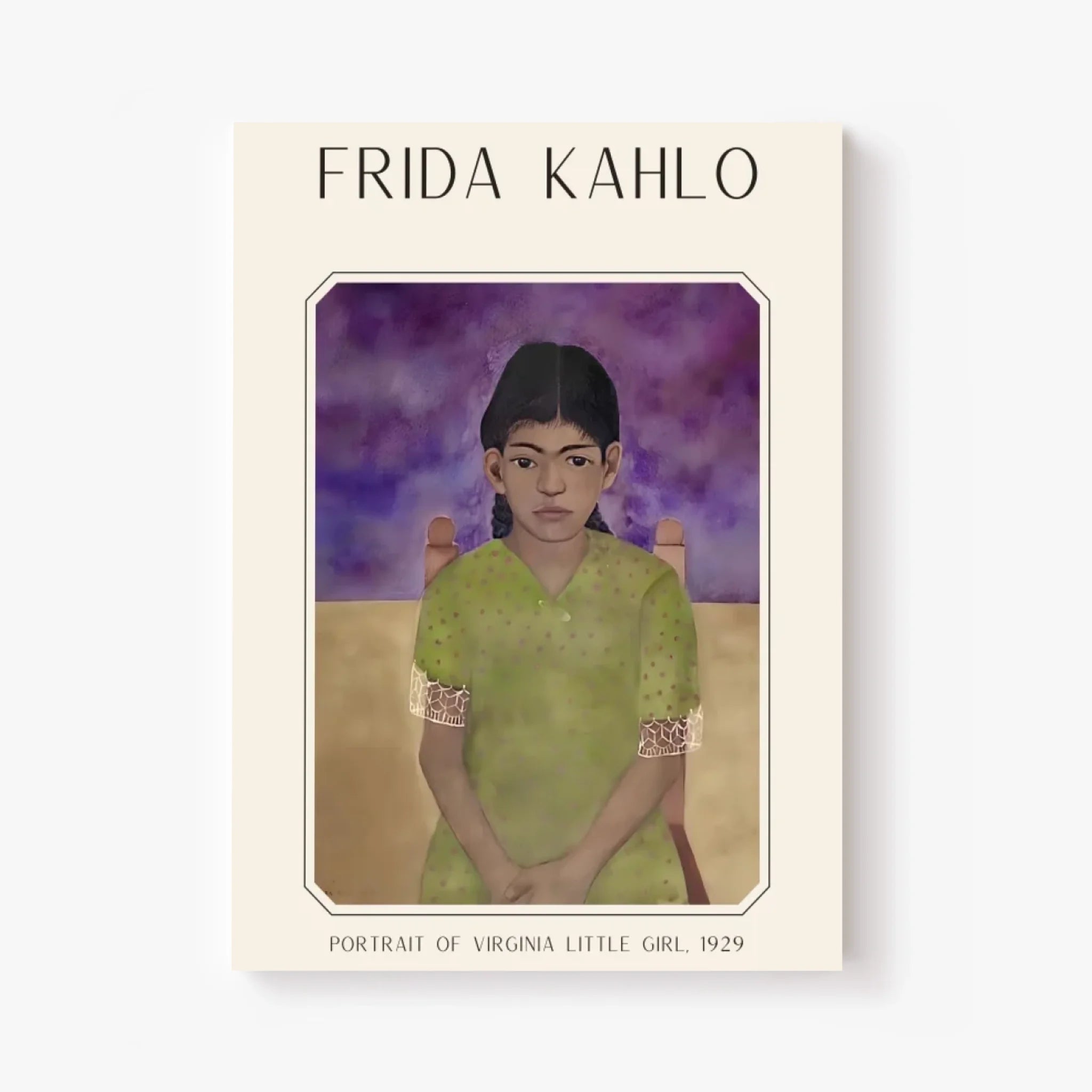 Affiche Frida Kahlo – Portrait Virginia Little Girl 1929