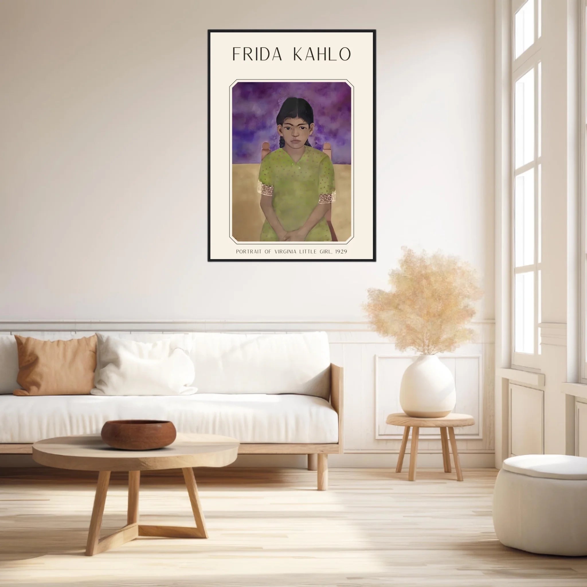 Affiche Frida Kahlo – Portrait Virginia Little Girl 1929