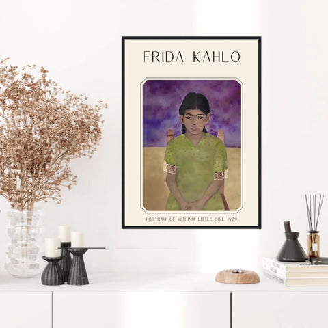 Affiche Frida Kahlo – Portrait Virginia Little Girl 1929