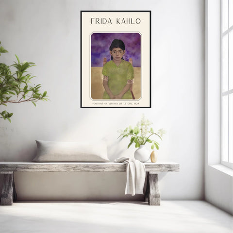 Affiche Frida Kahlo – Portrait Virginia Little Girl 1929