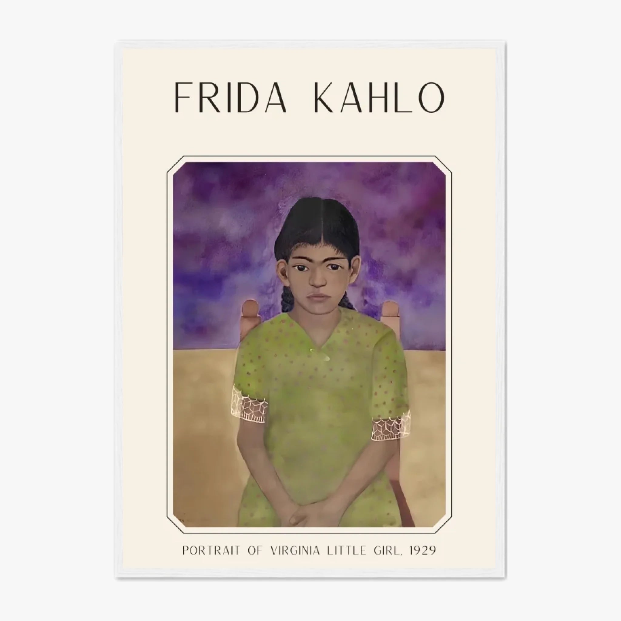 Affiche Frida Kahlo – Portrait Virginia Little Girl 1929