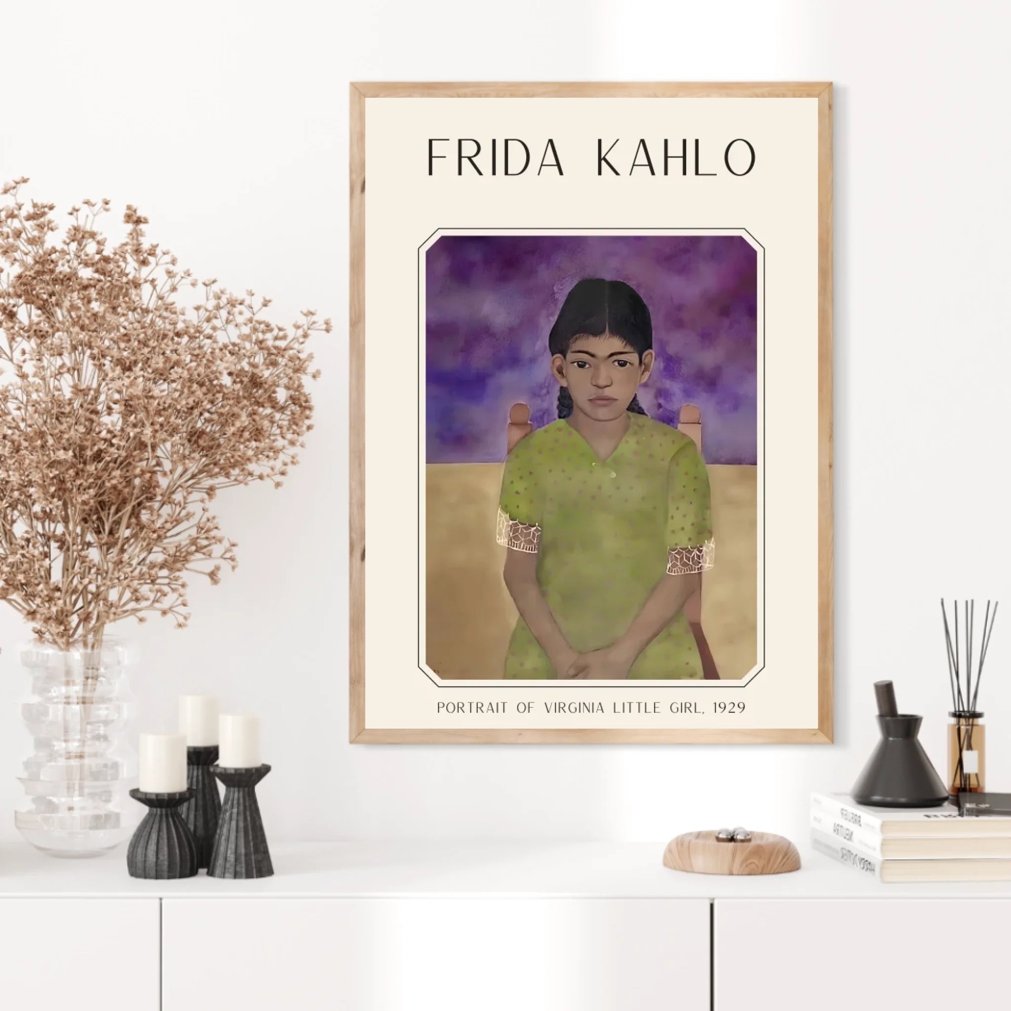 Affiche Frida Kahlo – Portrait Virginia Little Girl 1929