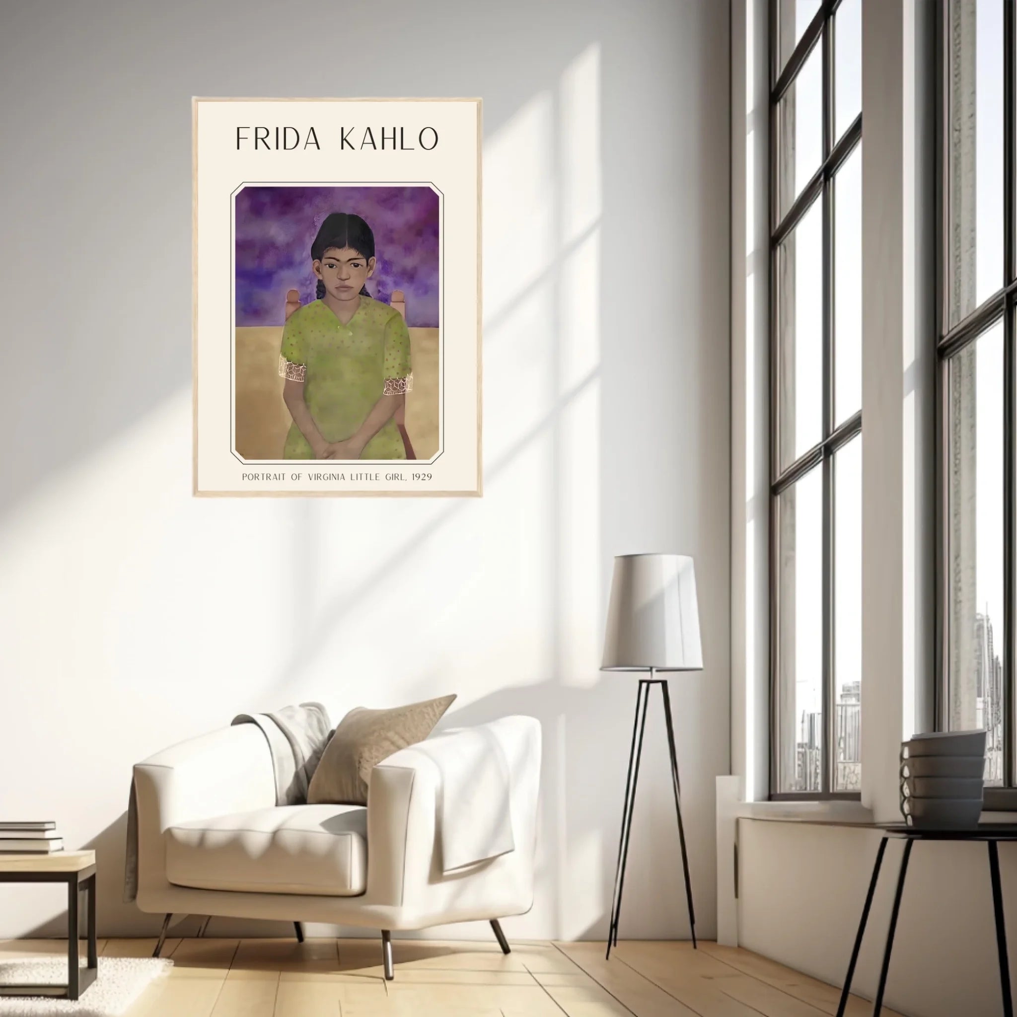 Affiche Frida Kahlo – Portrait Virginia Little Girl 1929