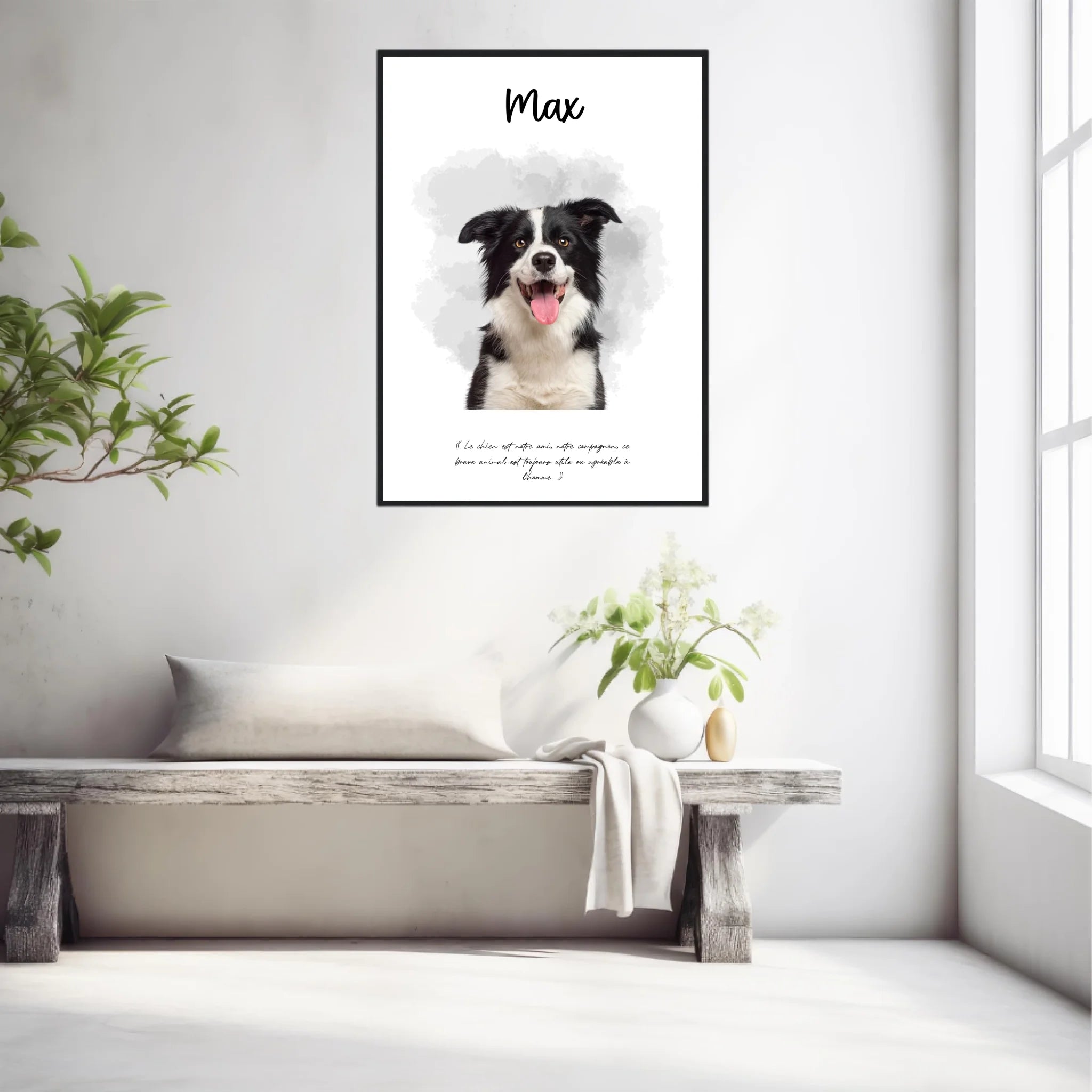 Affiche Personnalisée Portrait Photo Animal
